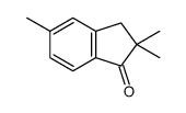 2,3-DIHYDRO-2,2,5-TRIMETHYL-1H-INDEN-1-ONE Structure