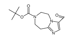 叔-丁基 3-甲酰基-8,9-二氢-5H-咪唑并[1,2-d][1,4]二氮杂卓-7(6H)-甲酸基酯图片