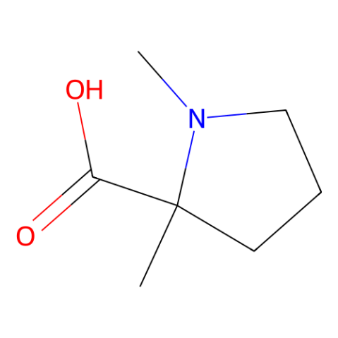 D-Proline, 1,2-dimethyl- structure