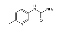 (2-methylpyridin-5-yl)urea结构式