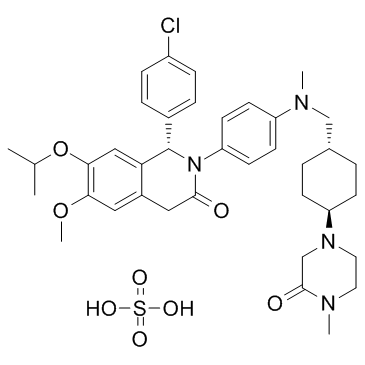 NVP-CGM097 sulfate Structure