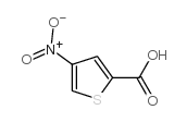 4-硝基噻吩-2-羧酸结构式