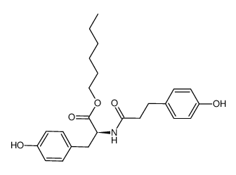 desaminotrosyl tyrosine hexyl ester Structure