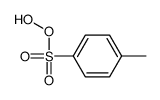 4-methylbenzenesulfonoperoxoic acid结构式