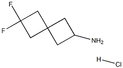 6,6-difluorospiro[3.3]heptan-2-amine hydrochloride structure