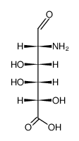2-amino-2-deoxygalacturonic acid Structure