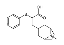 N-methyltropan-3-yl 2-(phenylthio)propionate structure