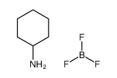 (Cyclohexylamine)trifluoroboron structure