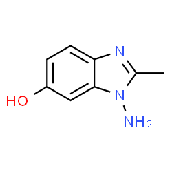 1H-Benzimidazol-6-ol,1-amino-2-methyl-(9CI) Structure