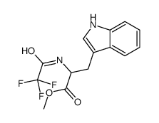 N-TFA-L-TRYPTOPHAN METHYL ESTER Structure