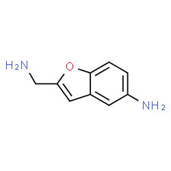 2-Benzofuranmethanamine,5-amino- Structure