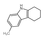 1H-Carbazole,2,3,4,9-tetrahydro-6-methyl- structure