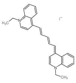 1 1'-DIETHYL-4 4'-DICARBOCYANINE IODIDE Structure