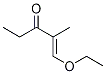 1-Ethoxy-2-Methyl-1-penten-3-one结构式