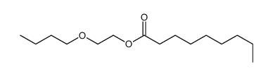 2-butoxyethyl nonan-1-oate structure