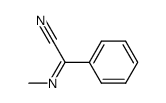 N-(α-cyanobenzylidene)methylamine结构式