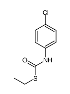 S-ethyl N-(4-chlorophenyl)carbamothioate Structure