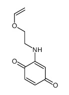 2-(2-ethenoxyethylamino)cyclohexa-2,5-diene-1,4-dione Structure