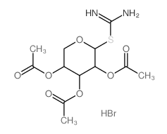 b-D-Xylopyranose, 1-thio-,2,3,4-triacetate 1-carbamimidate, monohydrobromide(9CI) picture