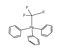 triphenyl(trifluoromethyl)lead结构式