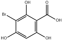 2,4,6,-三羟基3-溴苯甲酸结构式