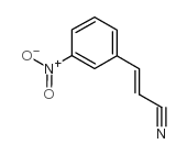 3-(3-硝基苯基)-丙烯腈结构式