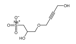 sodium 2-hydroxy-3-[(4-hydroxy-2-butynyl)oxy]propanesulphonate picture