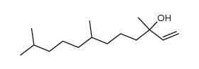 3,7,11-trimethyl-dodec-1-en-3-ol Structure