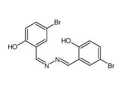 (6E)-4-bromo-6-[[2-[(Z)-(3-bromo-6-oxocyclohexa-2,4-dien-1-ylidene)methyl]hydrazinyl]methylidene]cyclohexa-2,4-dien-1-one Structure