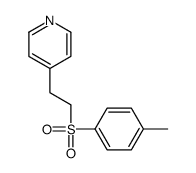 4-[2-(4-methylphenyl)sulfonylethyl]pyridine Structure