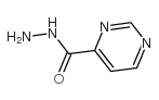 PYRIMIDINE-4-CARBOXYLIC ACID HYDRAZIDE structure