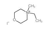 Morpholinium,4-ethyl-4-methyl-, iodide (1:1) picture