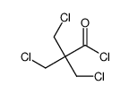 3-chloro-2,2-bis(chloromethyl)propanoyl chloride Structure