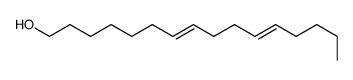 (7Z,11Z)-7,11-Hexadecadien-1-ol结构式