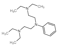 1,2-Ethanediamine, N-(2-(diethylamino)ethyl)-N,N-diethyl-N-phenyl-结构式