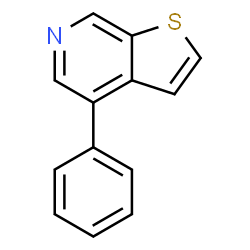 Thieno[2,3-c]pyridine, 4-phenyl- (9CI) Structure