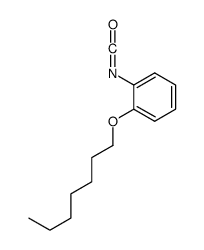 1-heptoxy-2-isocyanatobenzene Structure