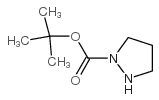 1-BOC-PYRAZOLIDINE structure