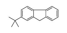 2-tert-butyl-9H-fluorene Structure