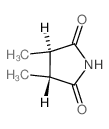 (3R,4R)-3,4-dimethylpyrrolidine-2,5-dione Structure