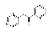 1-pyridin-2-yl-2-pyrimidin-4-ylethanone Structure