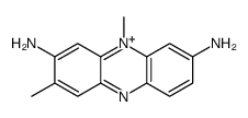 3,10-dimethylphenazin-10-ium-2,8-diamine Structure