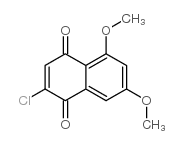 2-CHLORO-5,7-DIMETHOXY-[1,4]NAPHTHOQUINONE Structure