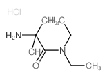 2-Amino-N,N-diethyl-2-methylpropanamidehydrochloride Structure