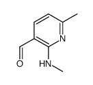 3-Pyridinecarboxaldehyde,6-methyl-2-(methylamino)- picture