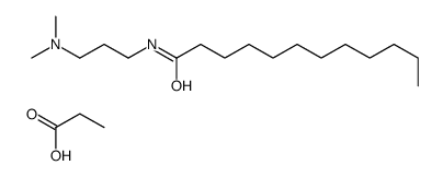 propionic acid, compound with N-[3-(dimethylamino)propyl]dodecanamide (1:1) picture