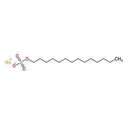 SODIUM TETRADECYL SULFATE结构式