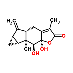 金粟兰内酯E结构式