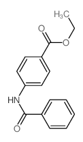 ETHYL p-BENZAMIDOBENZOATE结构式