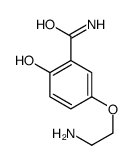 5-(2-aminoethoxy)-2-hydroxybenzamide结构式